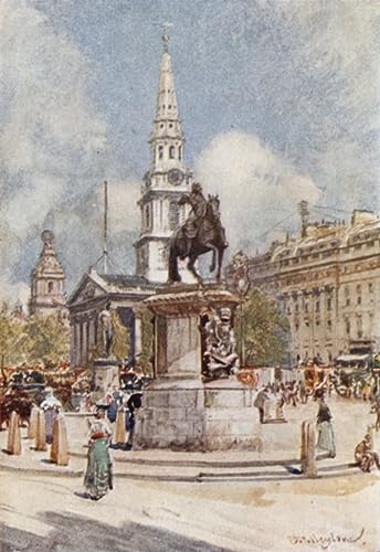 Impression d'affiches Charing Cross grand format toile premium