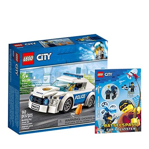 Lego Set – Lego City Stripvagn (60239) pussel kul för poliser (mjukt fodral), presentset från 5 år