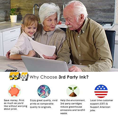 Limeink© 4 Pack Remanufactured 30Xl Ink Cartridges (2 Black, 2 Color) Use Replacement For Esp: 3.2, C110, C310, C315 Office 2150, Office 2170, Hero 3.1, Hero 5.1 Series Printers 1550532 1341080 #TOP2