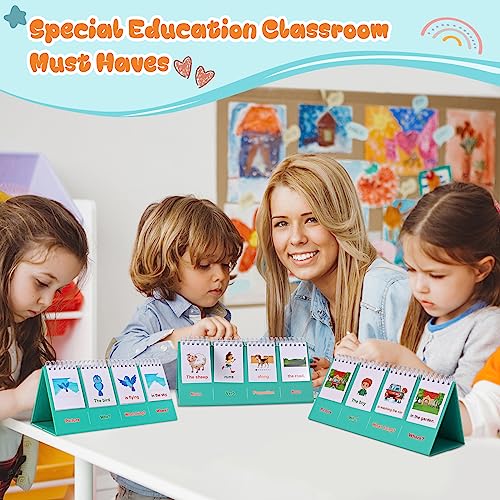 Sentence Building for Kids-Speech Therapy Materials, Kindergarten School Supplies, Preschool 1st 2nd Grade Classroom Must Haves for Homeschool Supplies, Special Education Toys and Games for Toddlers - Image 4