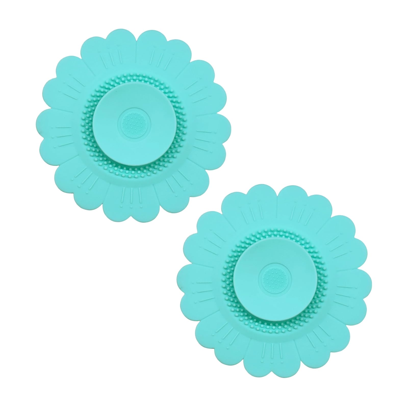 Flexible Silicone Sink Strainer Sunflowers Shape Silicone Drain Stopper Nonslip Silicones Strainer for Kitchen Bathroom Drain Stopper