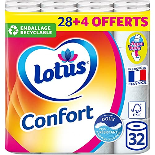 Lotus Papier toilette Confort blanc