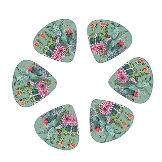 Médiator chic exotique cactus 12 médiators tendance et durables dans une boîte pour ukulélé guitare électrique basse - Les Beatles, Paul McCartney, John Lennon, RIngo Starr, George Harrison Médiator chic exotique cactus 12 médiators tendance et durables dans une boîte pour ukulélé guitare électrique basse – Image 2