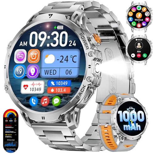 Smartwatch for Men with Bluetooth Calling,1.85” HD Display...