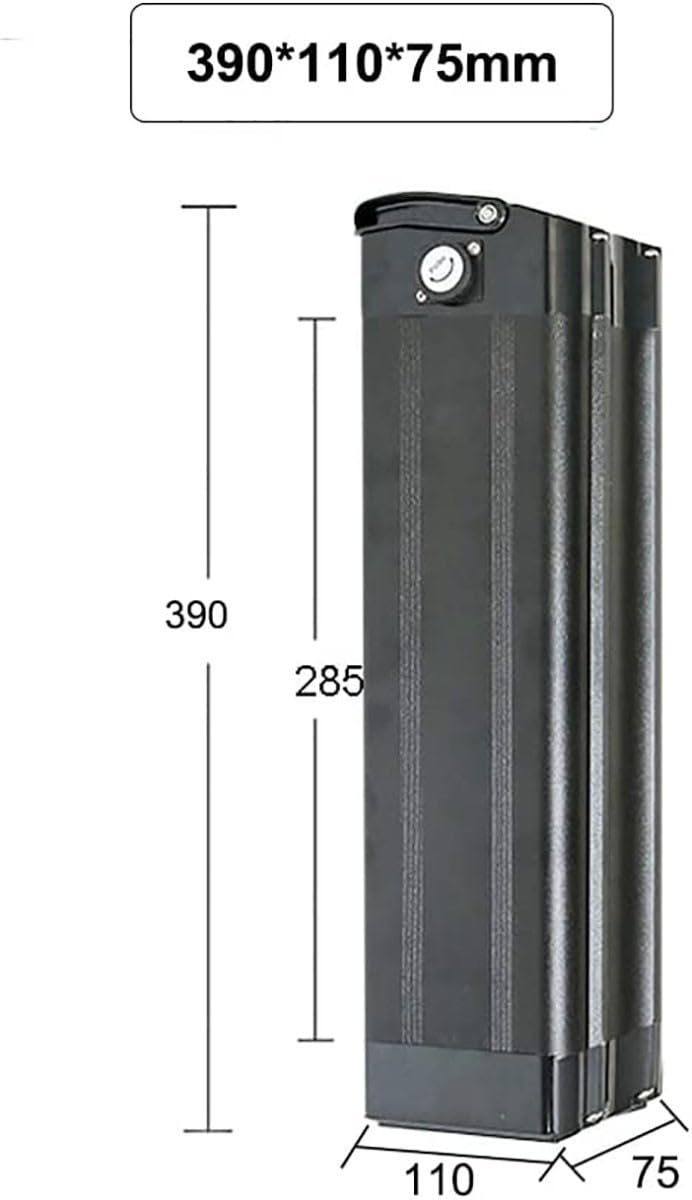 36V/48V 10/12.5/15/18/20Ah E-Bike Akku Power Supply High Power Batterie BMS-Schutzplatine, [Energie Der Klasse A] 48V,20AH