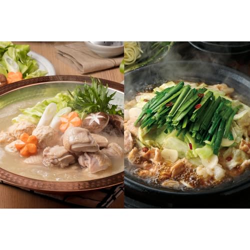 博多華味鳥 水たき・もつ鍋セット(4〜5人前)