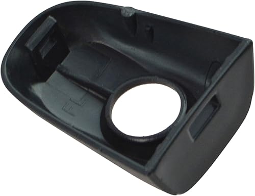 Miniatura 349 de TRQ Manija de la puerta exterior trasera izquierda del lado del conductor negra compatible con Honda Civic 2001-2005