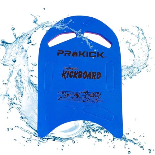 Image of Prokick Kick Board for Swimming Sports Swimming Floats for Adults-Kids Kickboard Swimming for Beginners Training Swimming Floaters, Swimming Float Pad with All Holding Angles Kickboard, Assorted