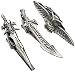 Tie Bar Clip for Men 3pc Luxury Fashion - Gift Box (1)