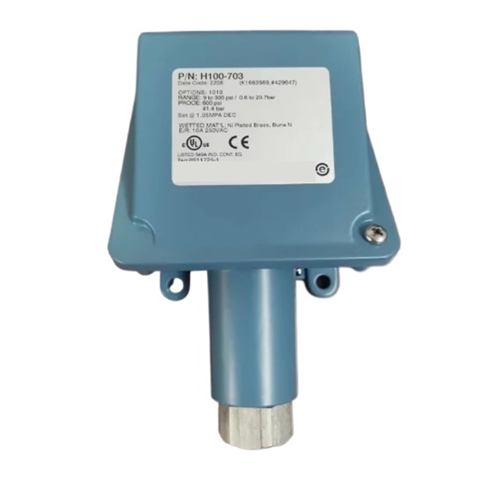 Zvqysgiw One Color Pressure Switch H100-218 H100-218-M201 H100-218-1010 H100-702-1010(H100-218-M201)