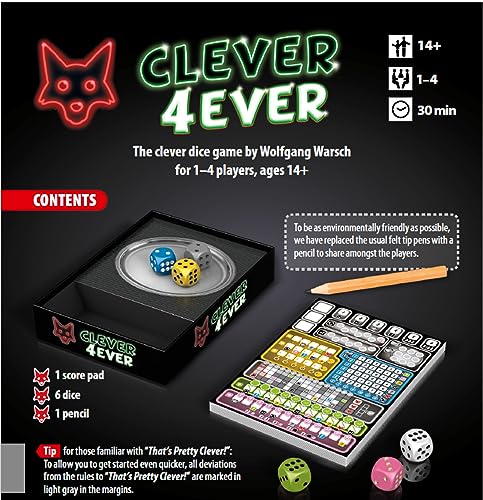 Clever 4ever juego de mesa de estrategia miniatura 4