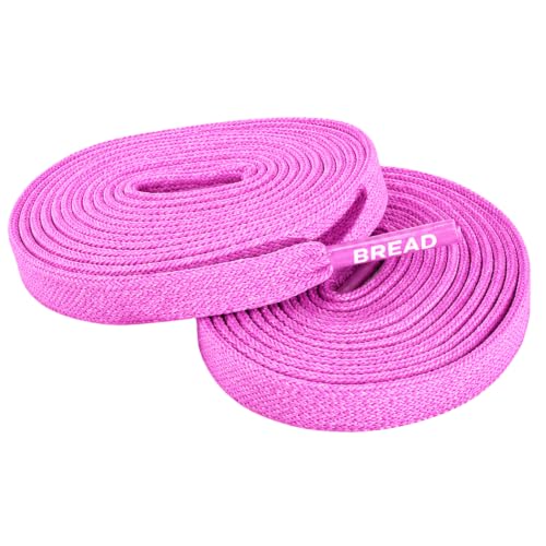 Image of Bread Elastic Shoelaces - Tie Once, Slip On Convenience - Premium Stretch Laces for Boots, Running Shoes, and Everyday Wear