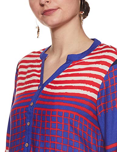 Image of global desi Women's Rayon Salwar Suit Set