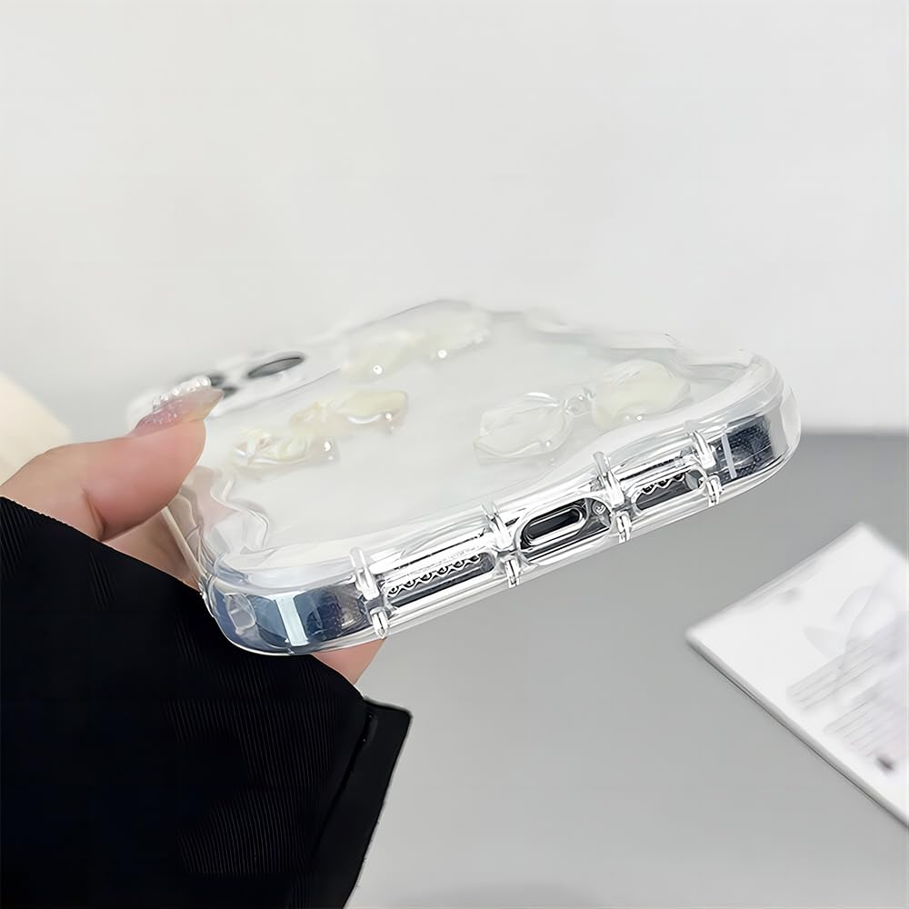 Amazon.com: YAOZOCASE for iPhone Case,3D Bow Glitter Crystal