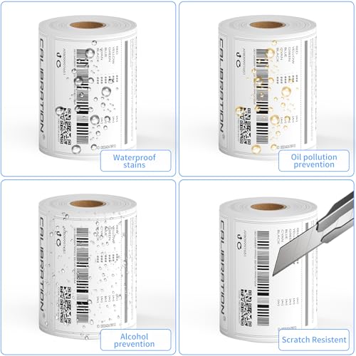 Rollo de etiquetas térmicas de 4 x 6 pulgadas con adhesivo permanente para envíos 3