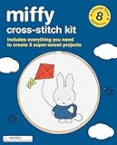 Miffy Cross-Stitch Kit: Includes Everything You Need to Create 3 Super-Sweet Projects (Choose from 8 Patterns)
