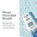 SmartMouth Clinical Zinc Activated Mouthwash - Anti-Plaque & Anti-Gingivitis for Healthy Gum Support - All-Day Fresh Breath - Alcohol-Free, Sugar-Free, & Gluten-Free - Clean Mint - 16 fl oz (2 Pack)
