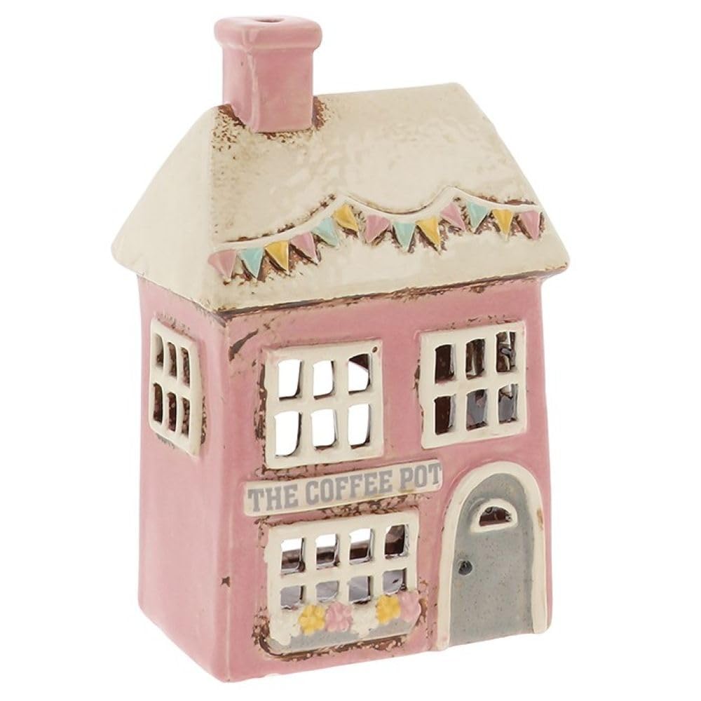 Village Pottery Coffee Shop Tea Light Holder from B&Q