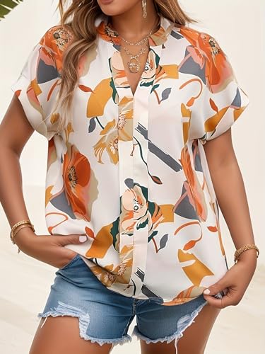 Image of DEIDAD Tops for Women Stylish Comfortable Western-Style Tops with Elegant Designs