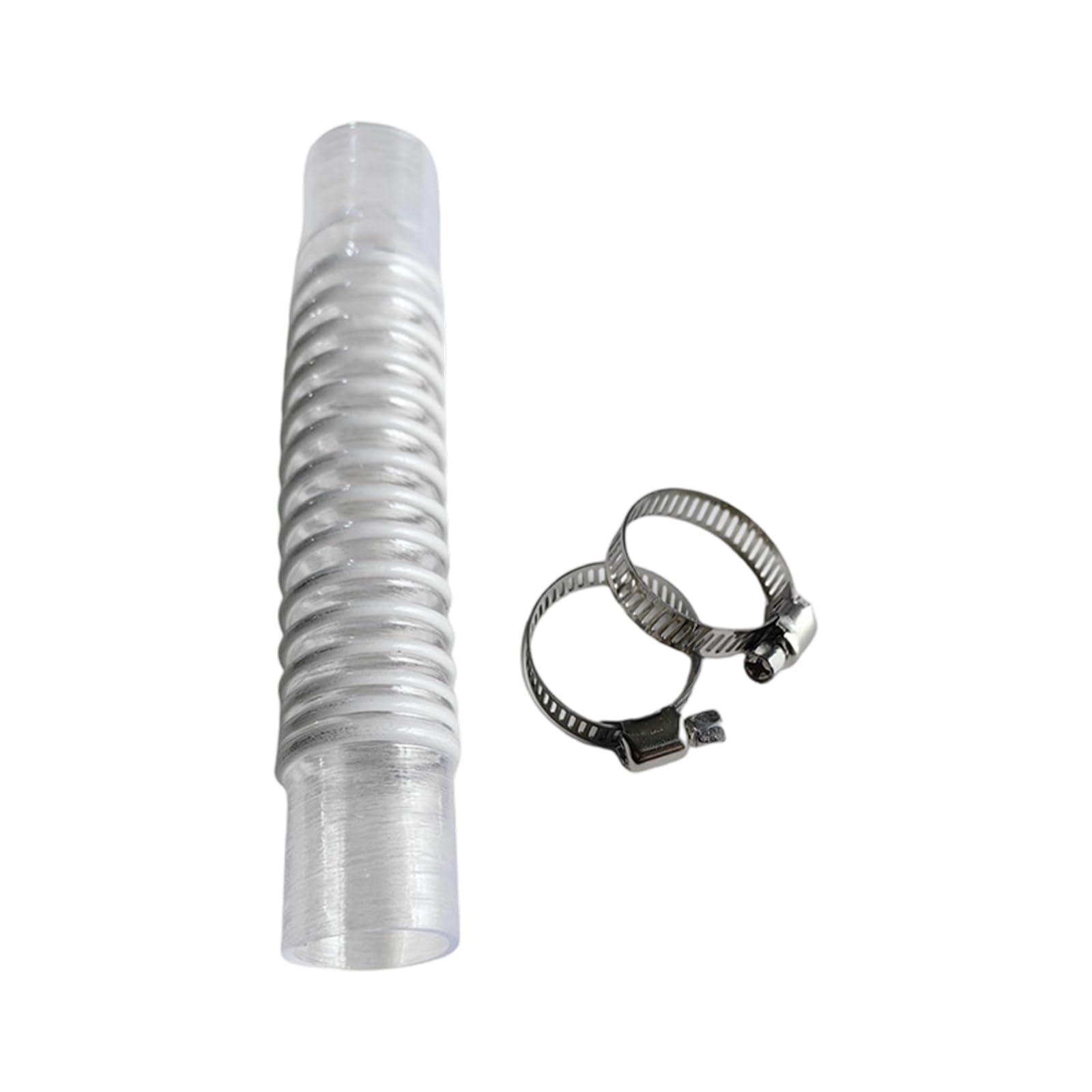Lirrvb Normal Model Air Conditioning Drainage Connector Flexible Installation Clear Observation Tube Drain Hose With Hose Connector Flexible Pvc Drainage Pipe