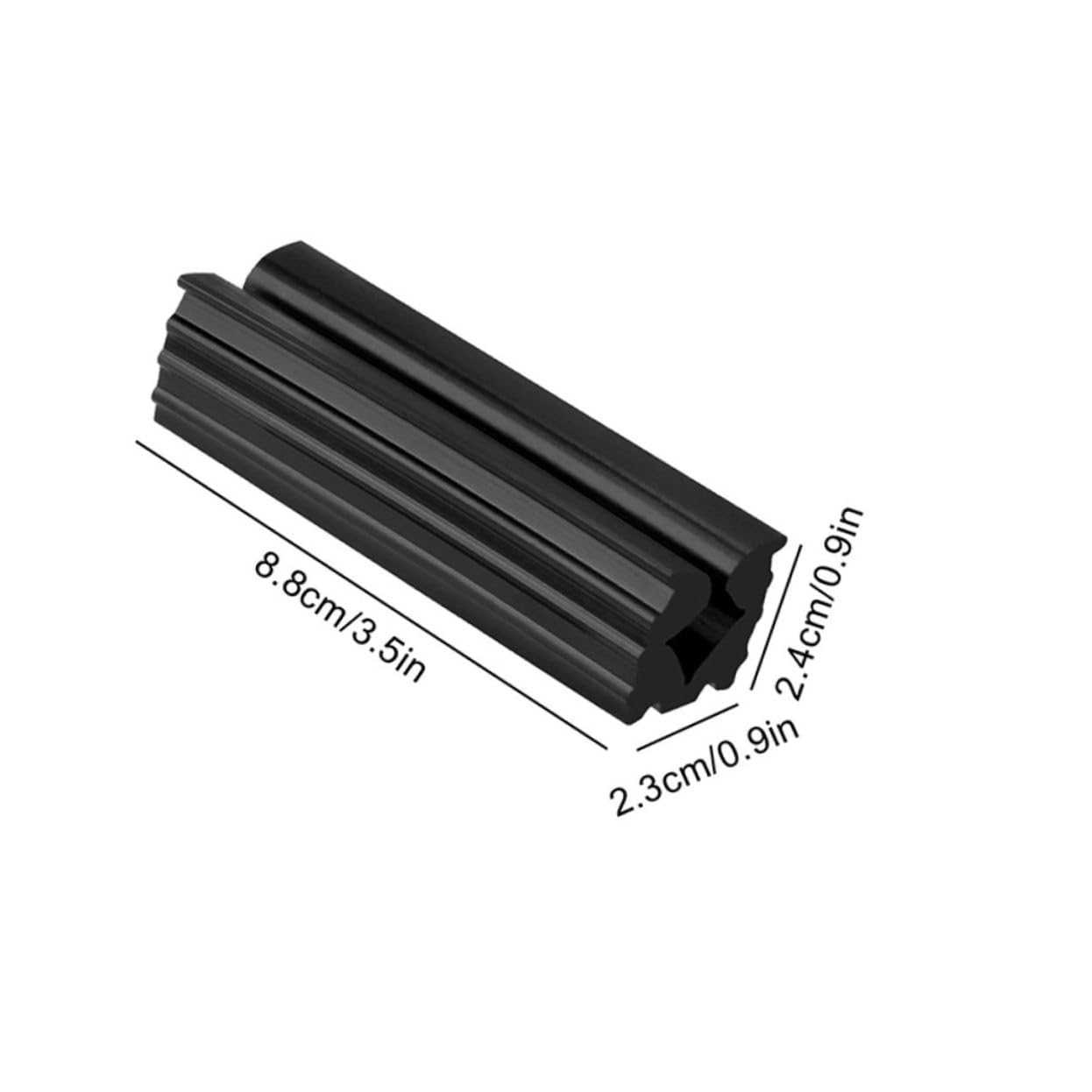 OHPHCALL Golf Club Shaft Clamp Set Golf Grip Vice Clamps in Black for Regripping