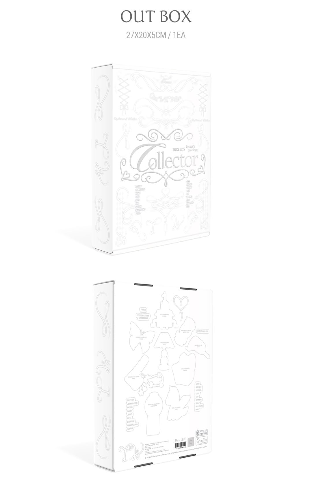 TWICE - Álbum De Fotos Season's Greetings 2025 [Coleccionista] Con Tarjetas Y Llavero