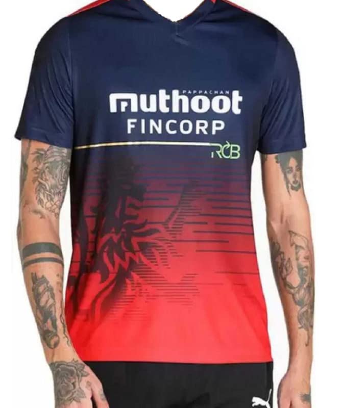 Bangalore Cricket Team Jersey Halfsleeve 20222023Virat Kohli 18