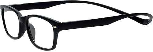 Miniatura 3 de Calabria Magz Greenwich - Gafas de lectura con filtro de luz azul +3.00 negro para hombres y mujeres, un lector de potencia magnético Snap it