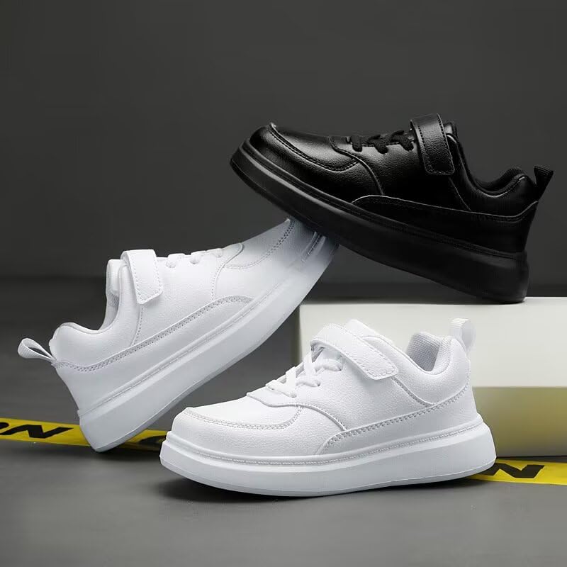 Kids Boy Girl Synthetic Leather Casual Sport Shoes for Walking Running Exercise4