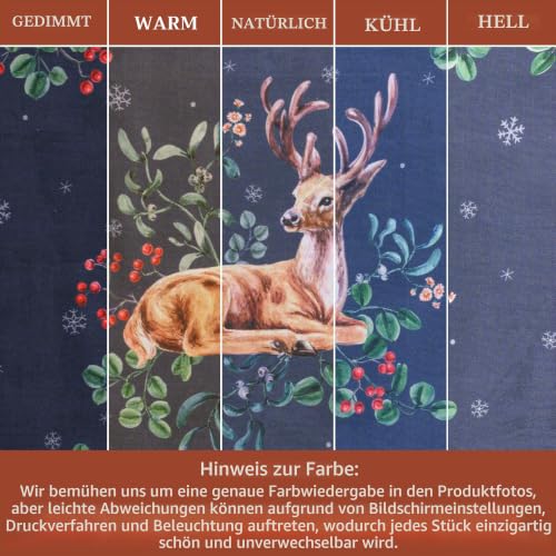 Maison d'Hermine Stoffservietten 100% Baumwolle (45 cm x 45cm, 4er-Set) – Ansicht 6