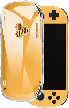 Case Compatible with TrimUI Smart Pro S Case Shockproof TPU Soft Flexible Gel Protective Phone Cover Scratch Resistant & Military Level Drop Resistant Clear