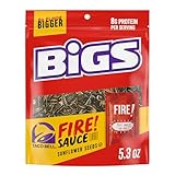 BIGS Sunflower Seeds, Fire Flavor, Baseball Stocking Stuffer, 5.35 oz.