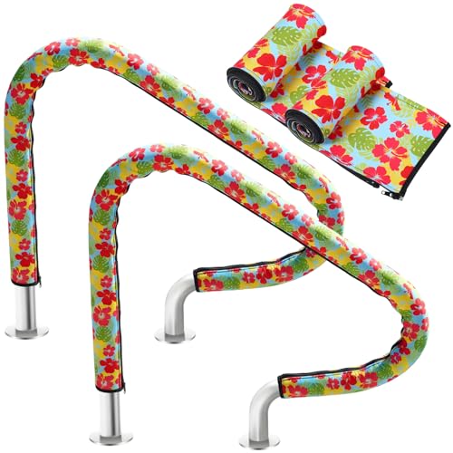 2 fundas tropicales para barandilla de piscina 4 pies miniatura 1