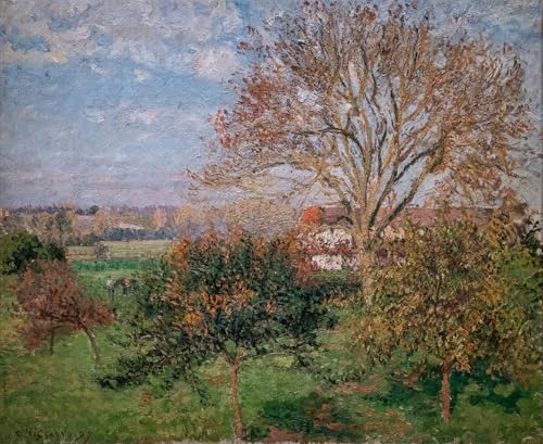 Toile Murale Camille Pissarro Impression Décoration Grand Salon Lumineux