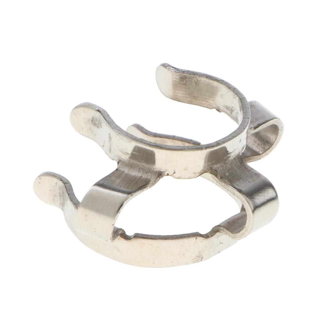 Adoorniequea Stainless Steel Test Tube Clamp Keck Clips Ground Joints Lab Equipment 14Mm