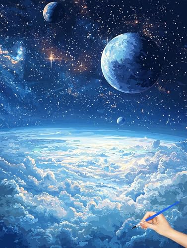 G  hG _ Paint by Numbers io[yCg q S DIY Cheerful Painting H| |ph ANLbg l̂߂̃NGCeBuȎ av[g z[ ItBX̕