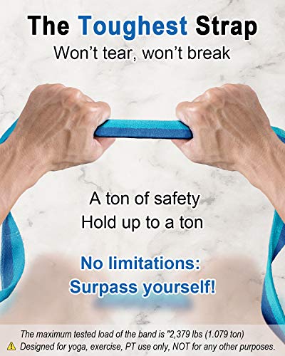 Tumaz Yoga Mat Strap [Mat Not Included] (15+ Colors, 2 Sizes Options) With Extra Thick, Durable And Comfy Delicate Texture | The Must-Have Multi-Purpose Strap/Carrier For Your Yoga Mat, Exercise Mat #TOP3