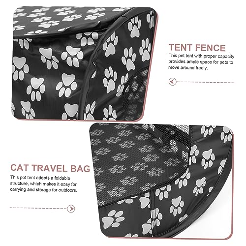 Tente pliable pour chat en tissu respirant haute qualité et design compact - 6