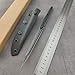 DIELUONAI Outdoor Tactical Fixed Blade Knife With Kydex Sheath, 440C Stainless Steel Aerospace Aluminum Handle,Portable Straight Knife For Survival, Hiking, Camping
