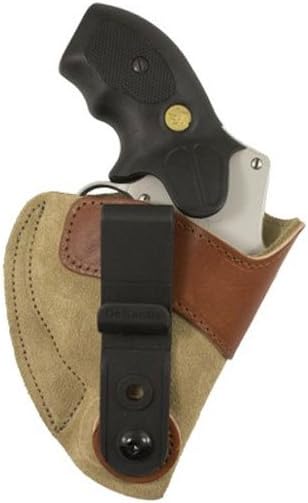 DeSantis Sof-Tuck Gun Holster with Adjustable Cant, Soft No-Slip Suede,FITS: S&W J Frame 2" Revolver
