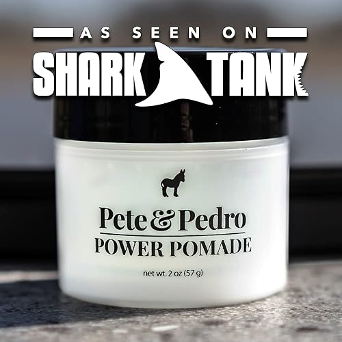 Miniatura 5 de Pete & Pedro Power Pomade - Pomada fuerte para peinar el cabello para hombres, sujeción súper alta, brillo súper alto y súper alto control, como se