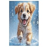Cute chien – Puzzle de madera para adultos 1000 P – Challenge Puzzles – Adultos y niños a partir de 12 años, 78 × 53 cm