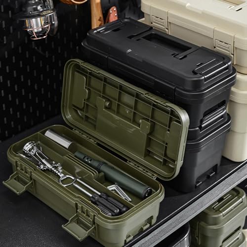 Boîte de rangement maison et camping 6,5L et 4L à compartiments