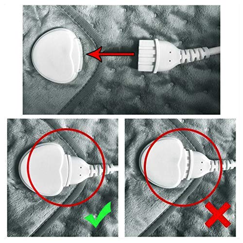 harayaa Almofada térmica elétrica calmante, tens?o muscular, abd?men nas costas do corpo