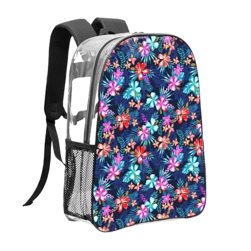 Sac à dos transparent bleu : fini les affaires perdues en cours - 3