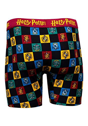 Underboss Mens Harry Potter Hogwarts House Mascots Boxer Brief3