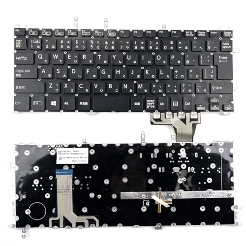 ���b�v�g�b�v�L�[�{�[�h�݊� SONY VAIO S13 VJS131 HMB8829AQA11 AEMS8J00010 ���{�� JP JA �o�b�N���C�g�t���̍�