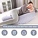 Chilling Home 2 in 1 Stillkissen XXL Schwangerschaftskissen Seitenschläferkissen für Baby,Pregnancy Pillow mit Innenkissen and Baumwoll Stillkissenbezug,Kissen Schwangerschaft Stillkissen(Blau)