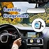 DERDUFT Car Air Fresheners Vent Clip, 6 Pack Long-Lasting Fragrance Essential Odor Eliminator (Ocean Wind+New Car) #5