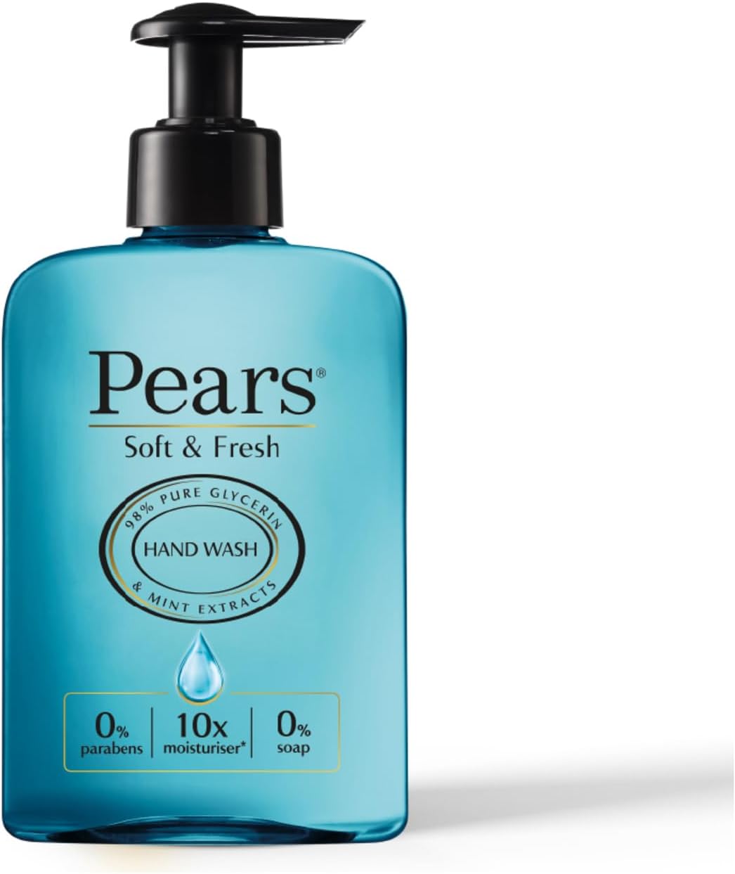 Soft & Fresh Handwash For Smooth & Clean Hands| Formulated With 98% Pure Glycerin & Mint Extracts| 100% Soap-free pH Balanced Formula For Soft & Moisturized Hands After Every Use| 250ml